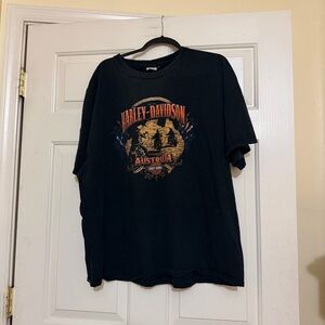 Harley-Davidson Men’s Black Australia Graphic T‑Shirt Tee Size 2XL XXL